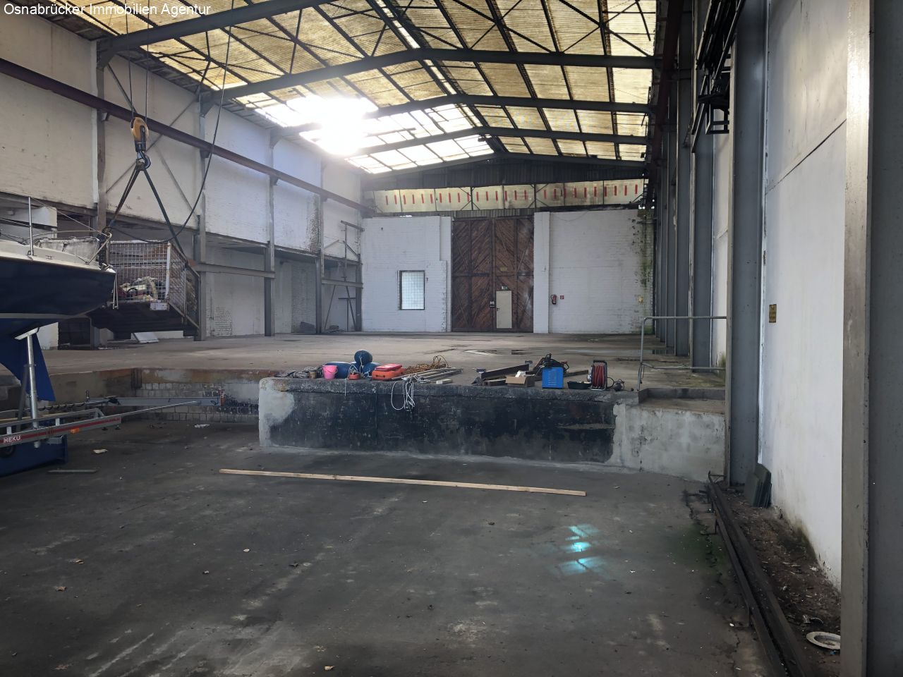 Osnabrück: Lager/Produktionshalle im Osnabrücker Hafen zu vermieten Osnabrück: Lager/Produktionshalle im Osnabrücker Hafen zu vermieten