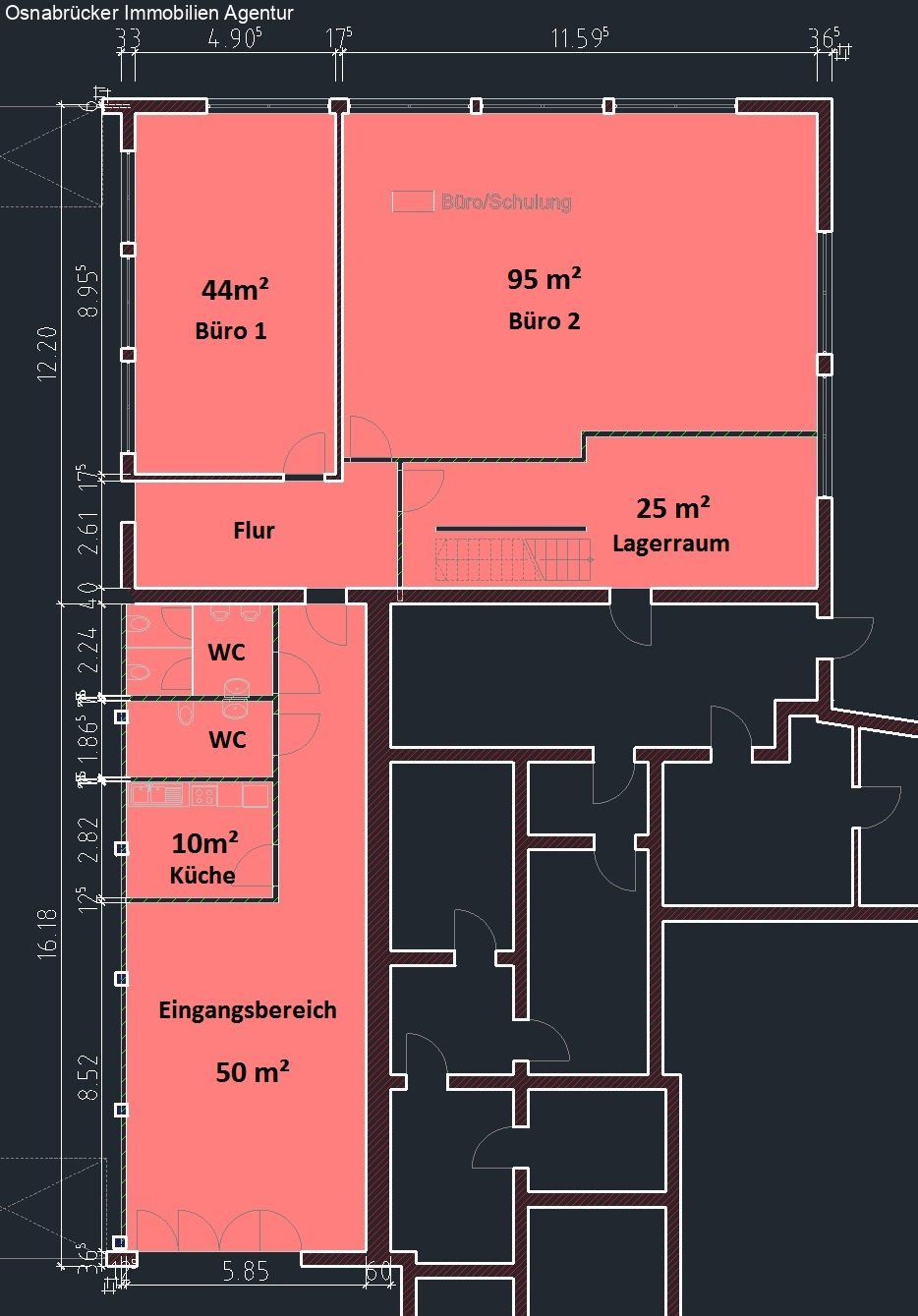 Osnabrück: Büro/Produktionsfläche in OS-Fledder Osnabrück: Büro/Produktionsfläche in OS-Fledder